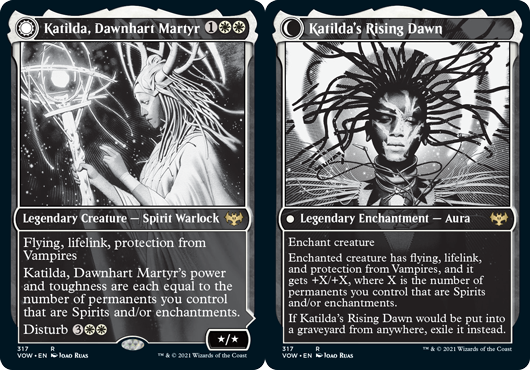 Katilda, Dawnhart Martyr // Katildas Rising Dawn - Foil - Showcase