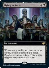 Dying to Serve - Foil - Extended Art