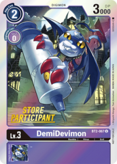 DemiDevimon - BT2-067 (Store Participant Promo) - Foil