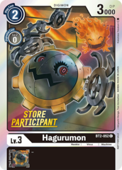 Hagurumon - BT2-052 - P (Store Participant Promo) - Foil