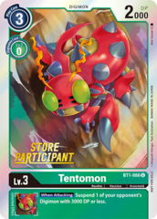 Tentomon - BT1-066 (Store Participant Promo) - Foil