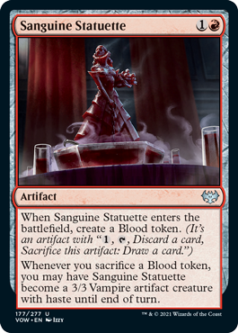 Sanguine Statuette