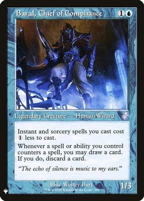 Baral, Chief of Compliance - The List