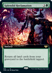 Splendid Reclamation - Foil - Extended Art