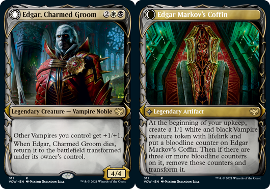 Edgar, Charmed Groom // Edgar Markovs Coffin - Foil - Showcase