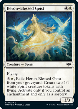 Heron-Blessed Geist - Foil