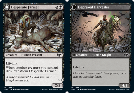 Desperate Farmer // Depraved Harvester - Foil