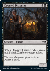 Doomed Dissenter - Foil