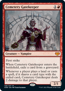 Cemetery Gatekeeper - Foil