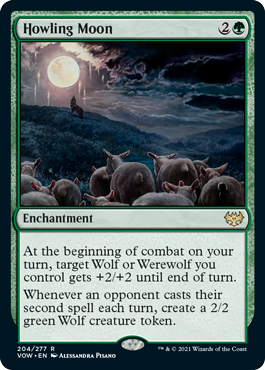 Howling Moon - Foil