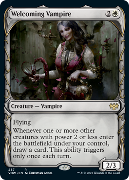 Welcoming Vampire - Foil - Showcase