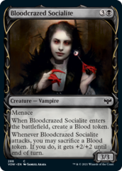 Bloodcrazed Socialite (Showcase) - Foil