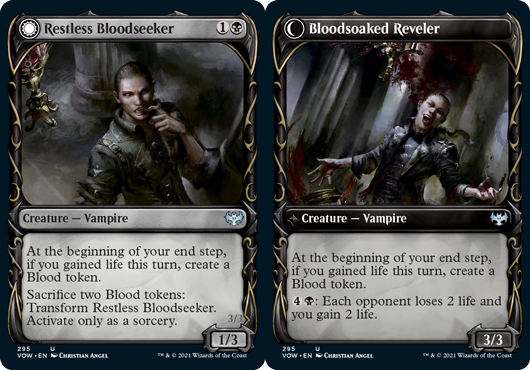 Restless Bloodseeker // Bloodsoaked Reveler - Showcase