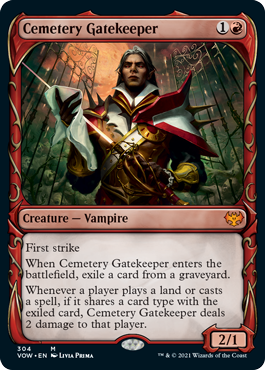 Cemetery Gatekeeper - Foil - Showcase