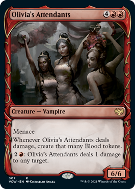 Olivias Attendants - Foil - Showcase