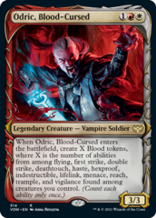 Odric, Blood-Cursed (Showcase) - Foil