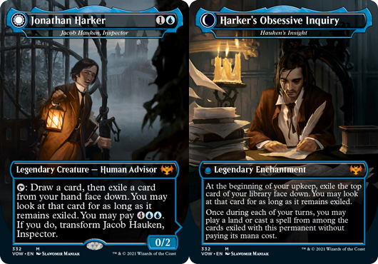 Jonathan Harker - Jacob Hauken, Inspector // Harkers Obsessive Inquiry - Haukens Insight - Foil