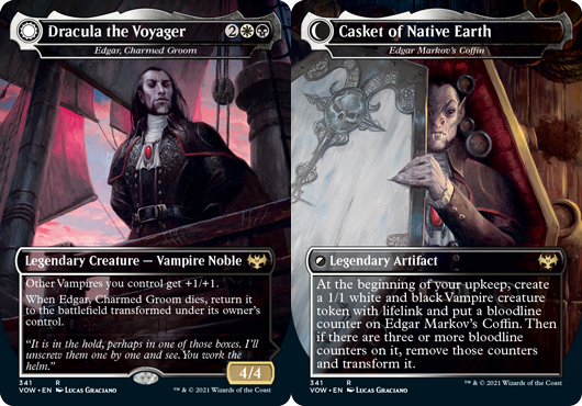 Dracula the Voyager - Foil