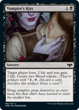 Vampire's Kiss - Foil