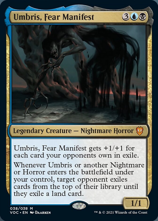 Umbris, Fear Manifest