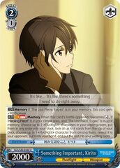 Something Important, Kirito - SAO/S80-E088 - U