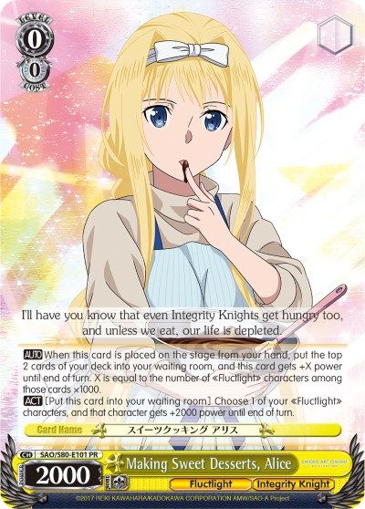 Making Sweet Desserts, Alice - SAO/S80-E101 - PR