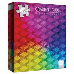 Gradient Cubes 1000 Piece Jigsaw Puzzle