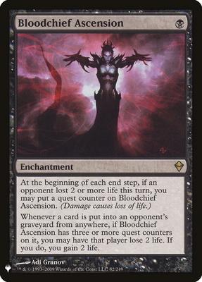 Bloodchief Ascension - The List