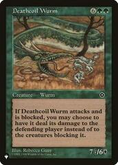 Deathcoil Wurm - The List