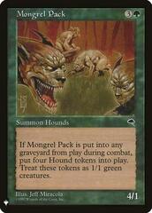 Mongrel Pack - The List