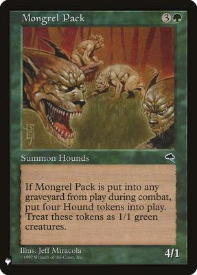 Mongrel Pack - The List