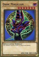 Dark Magician - MGED-EN002 - Premium Gold Rare - 1st Edition