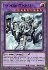 Invoked Mechaba - MGED-EN025 - Premium Gold Rare - 1st Edition