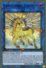 Knightmare Unicorn - MGED-EN034 - Premium Gold Rare - 1st Edition