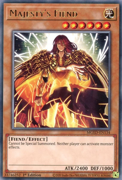 Majestys Fiend - MGED-EN134 - Rare - 1st Edition