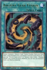 Ancient Gear Fusion - MGED-EN147 - Rare - 1st Edition