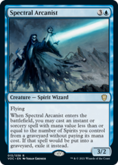 Spectral Arcanist - Foil