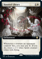 Haunted Library - Extended Art