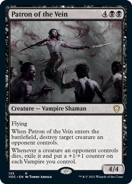 Patron of the Vein - Foil