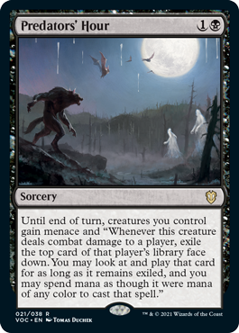 Predators Hour - Foil