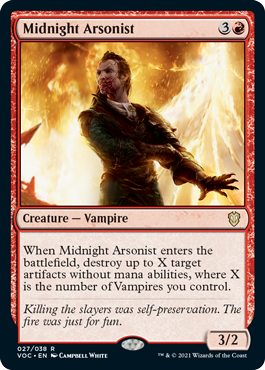 Midnight Arsonist - Foil