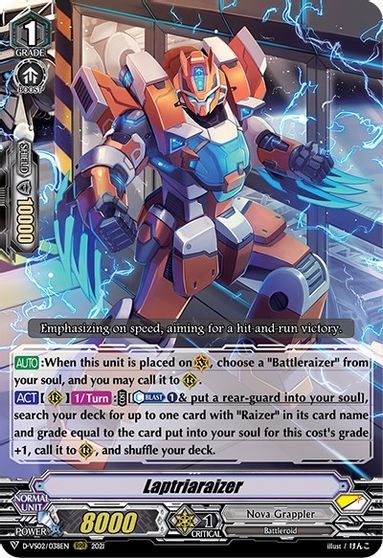 Laptriaraizer - D-VS02/038EN - RRR