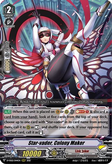 Star-vader, Colony Maker - D-VS02/044EN - RRR
