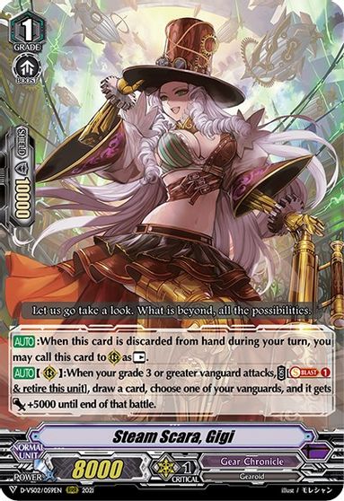 Steam Scara, Gigi - D-VS02/059EN - RRR