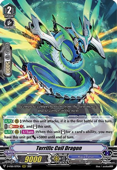 Terrific Coil Dragon - D-VS01/077EN - RRR