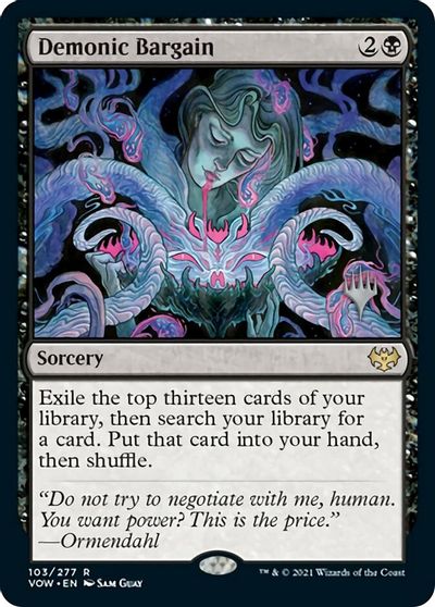 Demonic Bargain - Foil