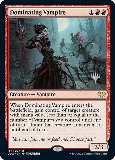 Dominating Vampire (154) - Promo Pack