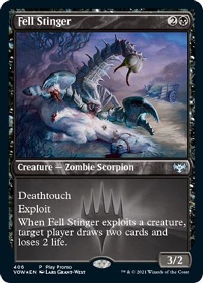 Fell Stinger - Foil - Companion Play Promos