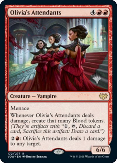 [DEPRECATED] Olivias Attendants - Foil - Promo Pack