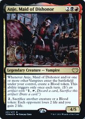 Anje, Maid of Dishonor - Foil - Prerelease Promo